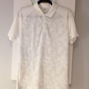 Mens White Uniqlo Polo S